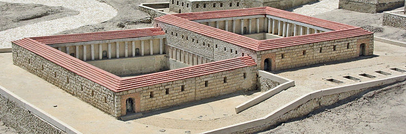 Old stone building - handling pain is an important part of authentic manhood we discuss at our father son christian camp